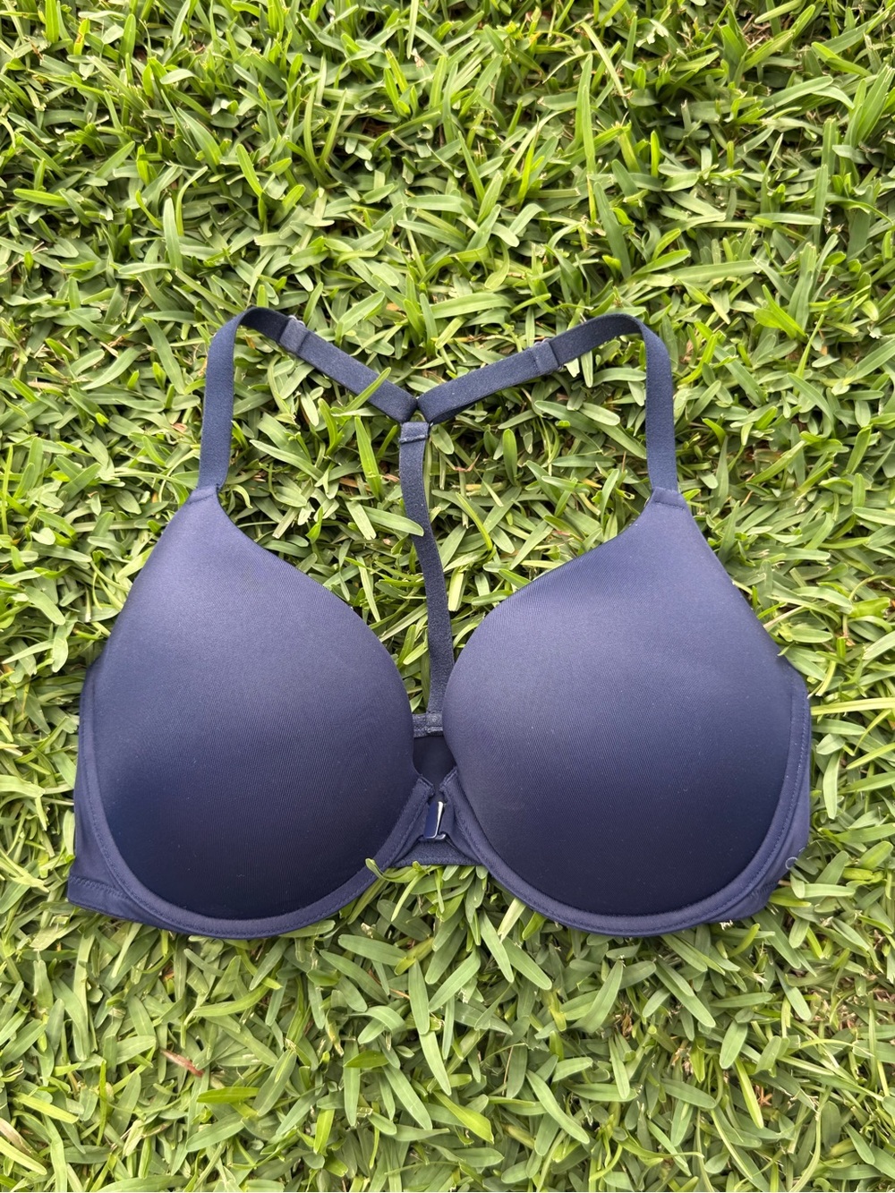 VS Pink racerback push-up bra